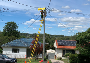 Read more about the article Is It Homeowner’s Responsibility to Check Private Power Poles for Rust?