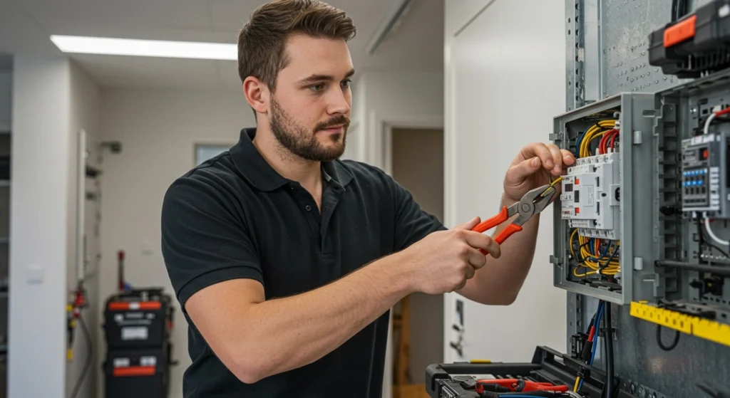 Image fx 2025 07 17T120819.778 1024x559 - Emergency Electrician Newcastle: What to Expect When You Need One After Hours